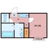 mono木更津 1Kの間取り
