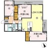 D-KISARIA　EⅠ 3LDKの間取り