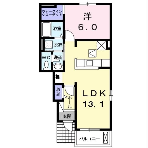 間取り図 コンフォータブルB