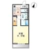 クロト 1Kの間取り