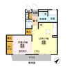 ガネーシャ壱番館 1LDKの間取り