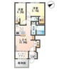 仮称）木更津市高柳字宮ノ前新築アパート 2LDKの間取り