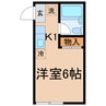 横須賀線/保土ケ谷駅 徒歩14分 1階 築35年 1Kの間取り