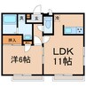 横須賀線/保土ケ谷駅 徒歩9分 2階 築21年 1LDKの間取り