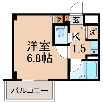 間取図 相鉄本線/天王町駅 徒歩6分 3階 築31年