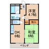 横須賀線/保土ケ谷駅 徒歩10分 1階 築38年 2DKの間取り