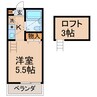 横須賀線/保土ケ谷駅 徒歩10分 2階 築18年 1Kの間取り