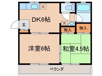 間取図 相鉄本線/星川駅 徒歩13分 1階 築32年