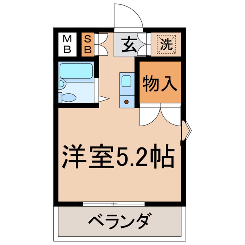 間取図 横須賀線/保土ケ谷駅 徒歩11分 3階 築31年