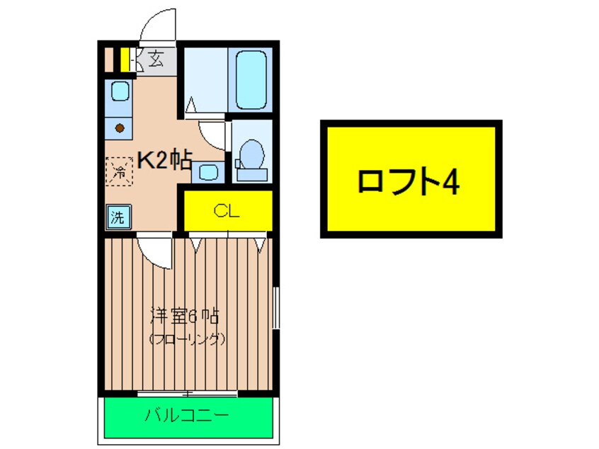 間取図 相鉄本線/上星川駅 徒歩15分 2階 築18年