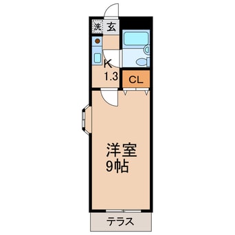 間取図 京急本線・久里浜線/南太田駅 徒歩10分 1階 築35年