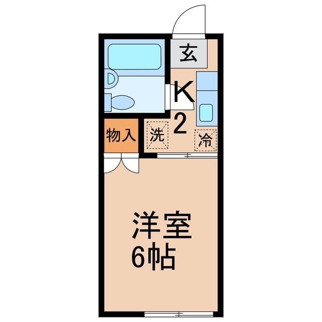 間取り図 相鉄新横浜線/羽沢横浜国大駅 徒歩9分 2階 築34年