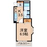 相鉄本線/星川駅 徒歩15分 1階 築19年 1Kの間取り
