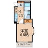 相鉄本線/星川駅 徒歩15分 1階 築20年 1Kの間取り