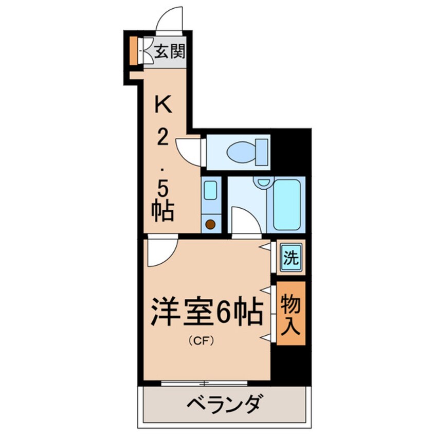 間取図 相鉄本線/天王町駅 徒歩7分 2階 築27年