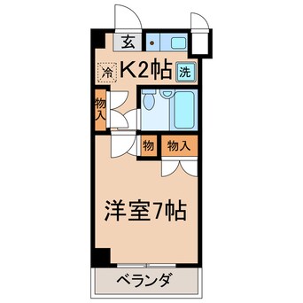 間取図 横須賀線/保土ケ谷駅 徒歩12分 1階 築32年