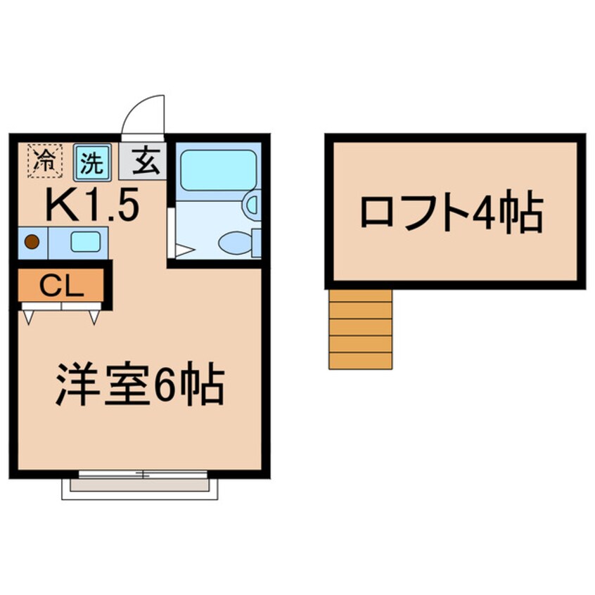 間取図 相鉄本線/星川駅 徒歩5分 2階 築25年