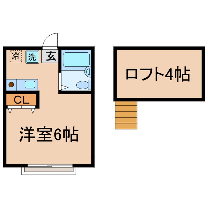 間取図 相鉄本線/星川駅 徒歩5分 2階 築25年