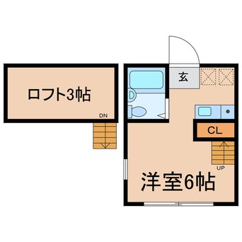 間取図 相鉄本線/星川駅 徒歩5分 2階 築25年