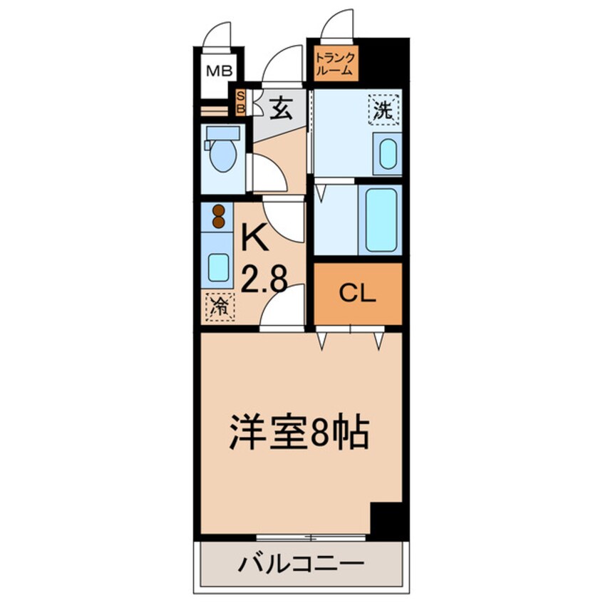 間取図 横浜市営地下鉄ブルーライン/吉野町駅 徒歩4分 3階 築17年