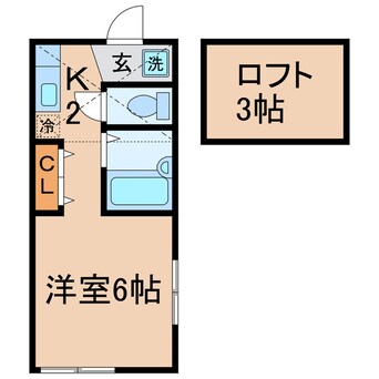 間取図 相鉄本線/上星川駅 徒歩6分 1階 築17年