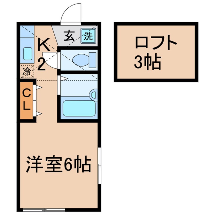 間取図 相鉄本線/上星川駅 徒歩6分 1階 築17年