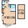 相鉄本線/和田町駅 徒歩4分 2階 築22年 1Rの間取り