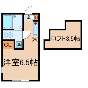 間取図 横浜市営地下鉄ブルーライン/三ツ沢上町駅 徒歩13分 2階 築17年