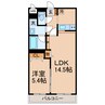 横須賀線/東戸塚駅 徒歩9分 3階 築18年 1LDKの間取り