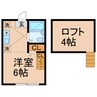 横浜市営地下鉄ブルーライン/三ツ沢下町駅 徒歩9分 2階 築26年 1Rの間取り