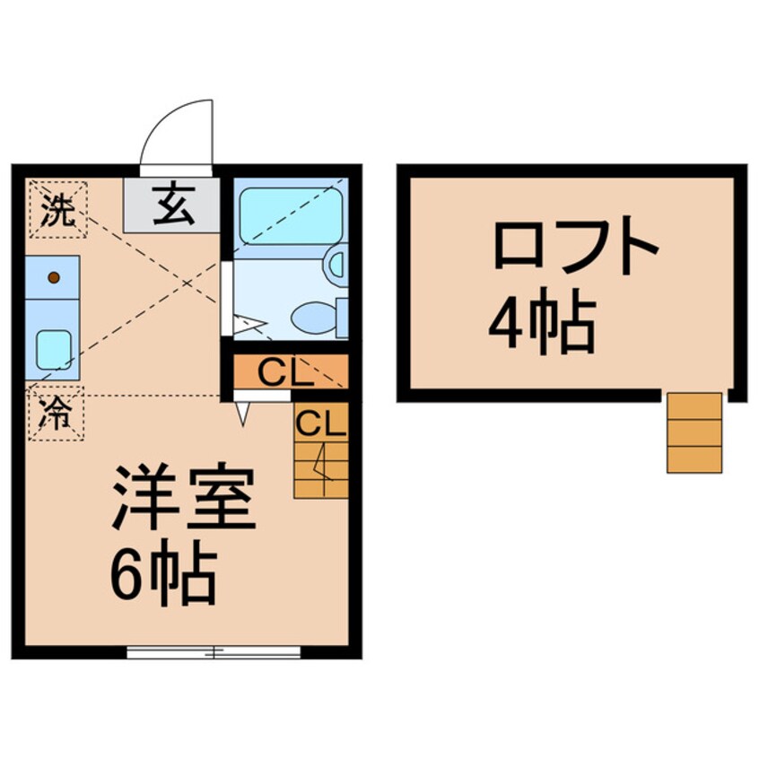 間取図 横浜市営地下鉄ブルーライン/三ツ沢下町駅 徒歩9分 1階 築25年