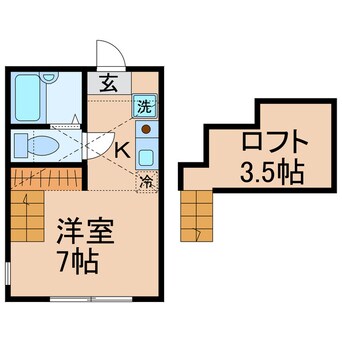 間取図 相鉄本線/星川駅 徒歩11分 1階 築20年