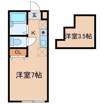 間取図 横浜市営地下鉄ブルーライン/三ツ沢上町駅 徒歩10分 1階 築17年