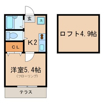 間取図 相鉄本線/上星川駅 徒歩9分 1階 築16年