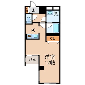 間取図 相鉄本線/西横浜駅 徒歩2分 3階 築17年