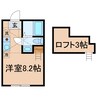 横浜市営地下鉄ブルーライン/三ツ沢上町駅 徒歩13分 2階 築16年 1Rの間取り