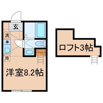 間取図 横浜市営地下鉄ブルーライン/三ツ沢上町駅 徒歩13分 2階 築16年