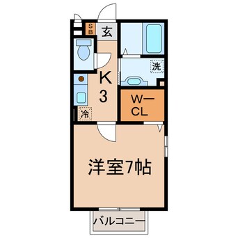 間取図 相鉄本線/星川駅 徒歩14分 1階 築31年