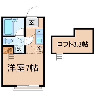 間取図 横須賀線/戸塚駅 徒歩19分 2階 築17年