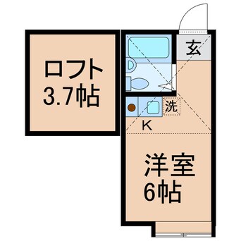 間取図 相鉄本線/星川駅 徒歩19分 1階 築15年