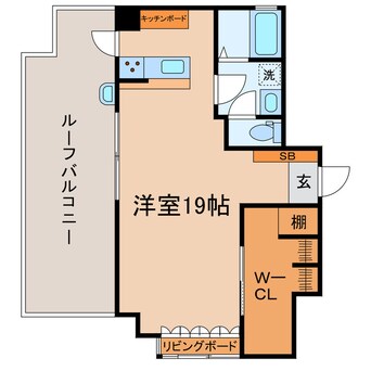 間取図 横須賀線/保土ケ谷駅 徒歩3分 4階 築28年