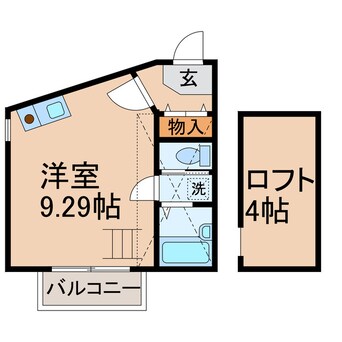 間取図 京急本線・久里浜線/井土ケ谷駅 徒歩8分 2階 築15年