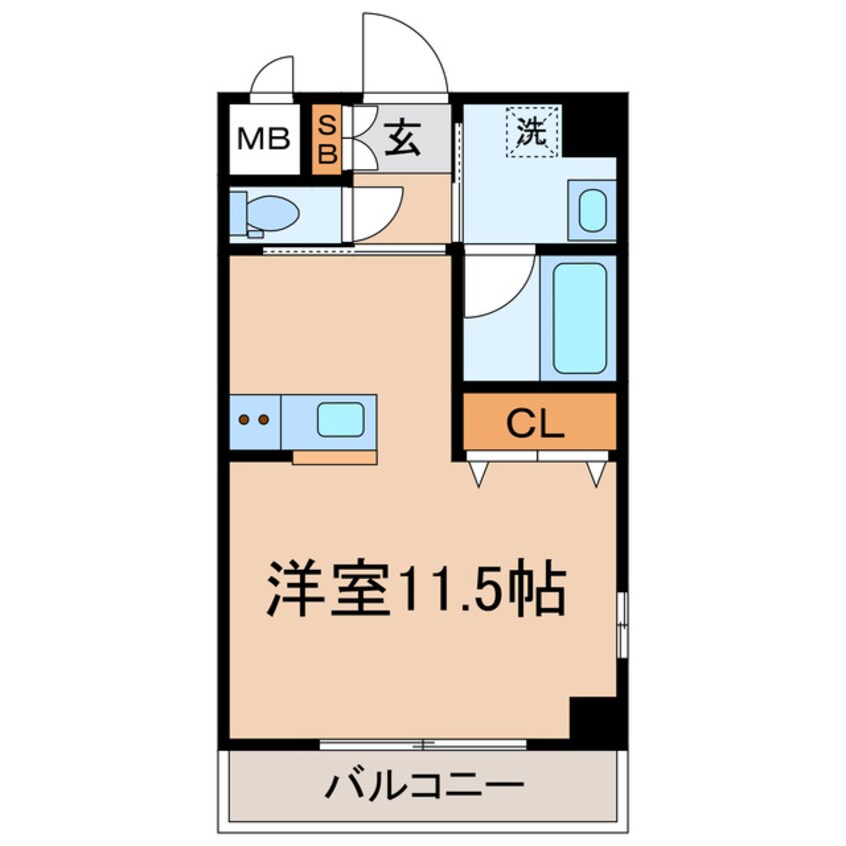 間取図 京急本線・久里浜線/井土ケ谷駅 徒歩9分 1階 築16年