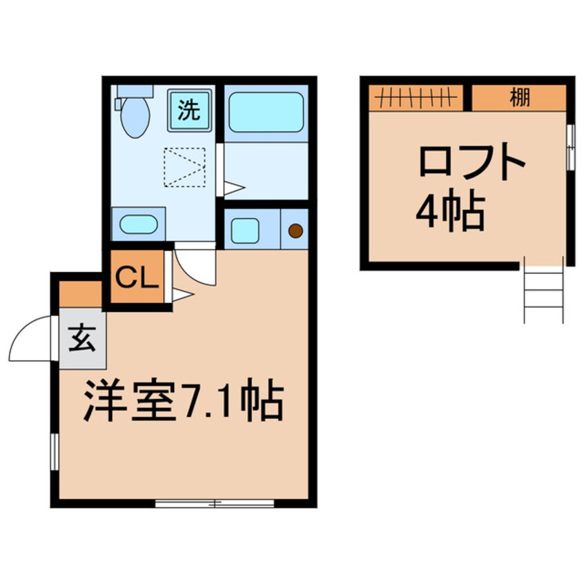 間取図 京急本線・久里浜線/南太田駅 徒歩5分 1階 築15年