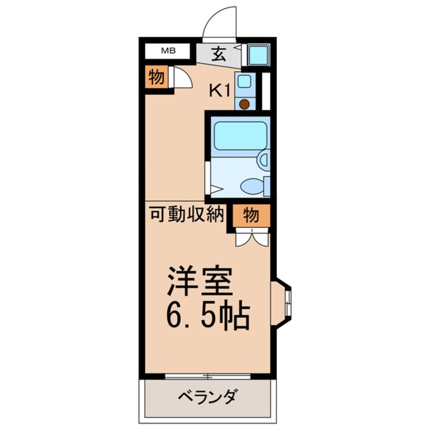 間取図 相鉄本線/和田町駅 徒歩15分 2階 築33年