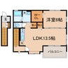 横須賀線/保土ケ谷駅 徒歩19分 2階 築15年 1LDKの間取り