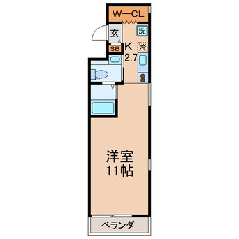 間取図 京急本線・久里浜線/南太田駅 徒歩5分 3階 築13年