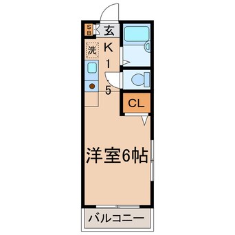 間取図 相鉄本線/和田町駅 徒歩8分 4階 築30年