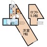 横須賀線/保土ケ谷駅 徒歩10分 2階 築13年 1Kの間取り
