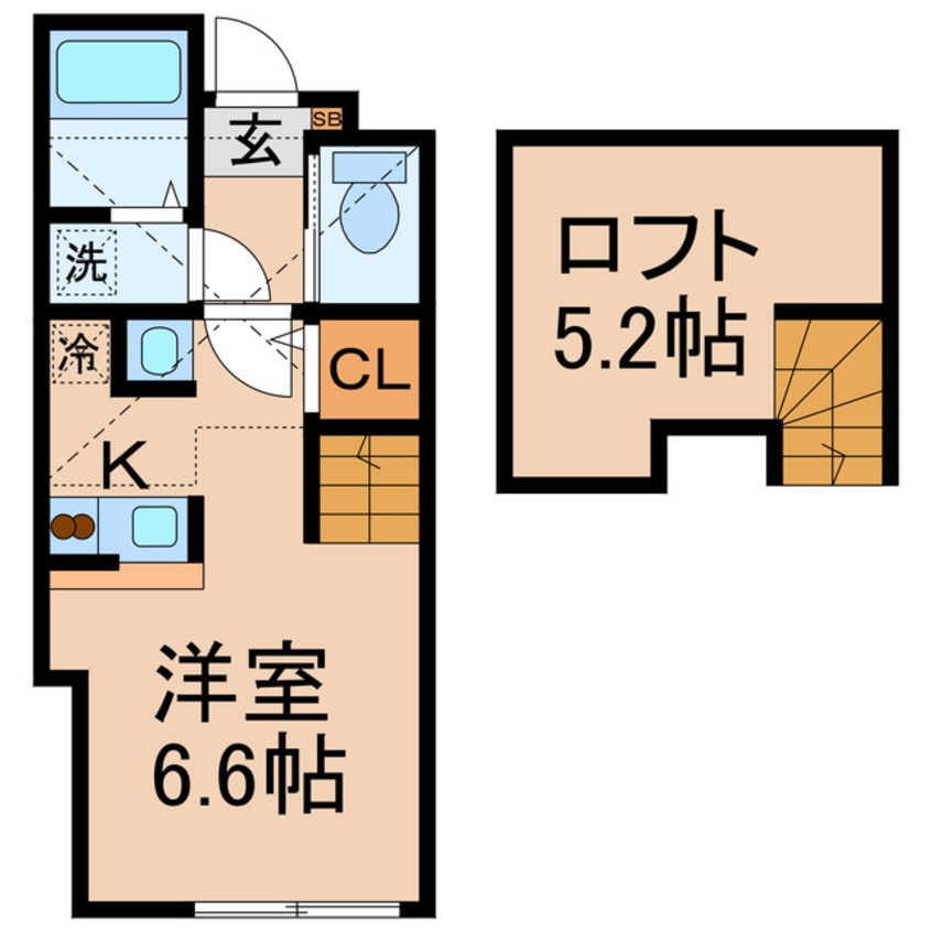 間取図 相鉄本線/星川駅 徒歩11分 2階 築13年